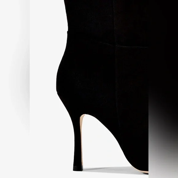 Larroude Kate Boot in Black Suede | LIKE NEW - Picture 4 of 10